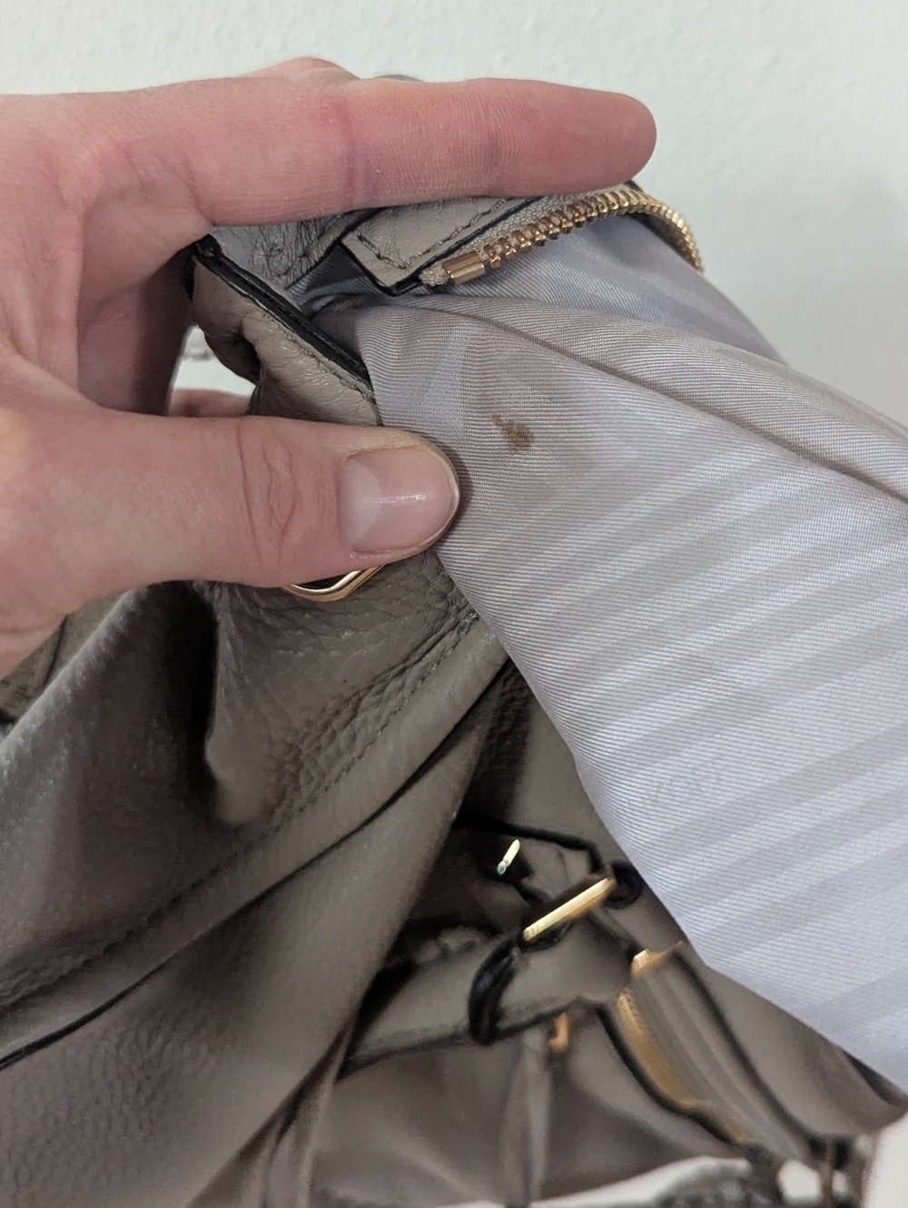 Rebecca Minkoff Taupe Handbag - Picture 13 of 13
